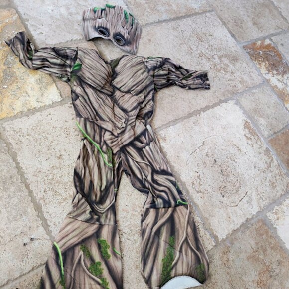 Rubie's Guardians of The Galaxy Muscle Chest Groot Costume SIZE XSMALL - Picture 3 of 3